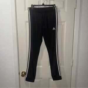 adidas Women's Size Small 3-Stripes Black Track Pants
